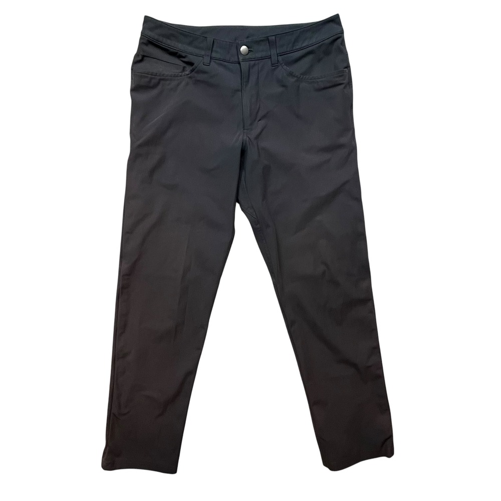 Lululemon ABC Pant Mens Gray Five Pocket Technical Trousers Size 31